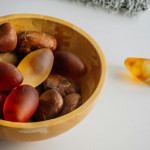 کاسه چوبی گردو